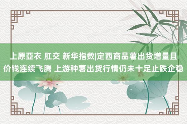 上原亞衣 肛交 新华指数|定西商品薯出货增量且价钱连续飞腾 上游种薯出货行情仍未十足止跌企稳