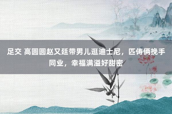 足交 高圆圆赵又廷带男儿逛迪士尼，匹俦俩挽手同业，幸福满溢好甜密