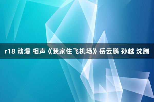 r18 动漫 相声《我家住飞机场》岳云鹏 孙越 沈腾